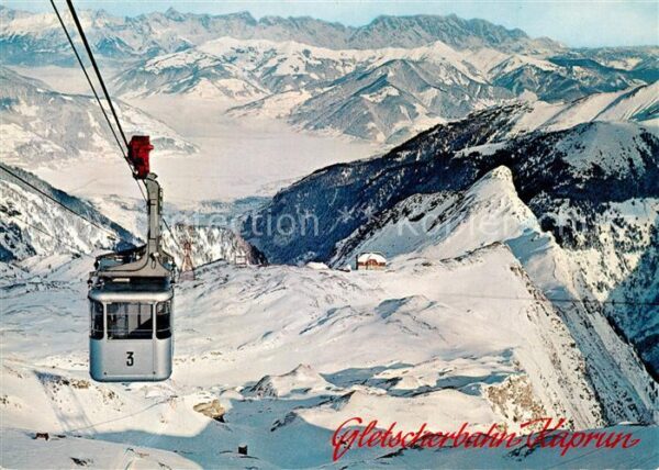Seilbahn Gletscherbahn Kaprun Krefelder-Hütte