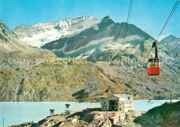 Seilbahn Stubach Tauernmoos-See Hoher Riffel Tot
