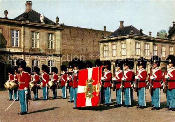 Leibgarde Wache Copenhagen Amalienborg Palace