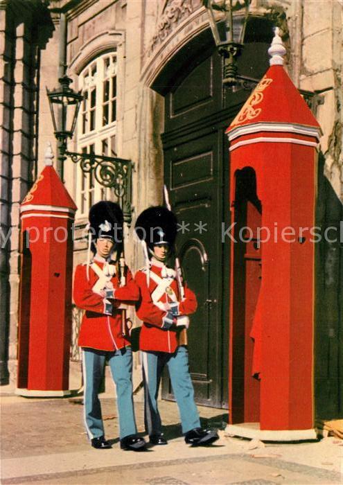 Leibgarde Wache Copenhagen Sentries King's Palace
