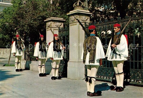 Leibgarde Wache Athen Evzone