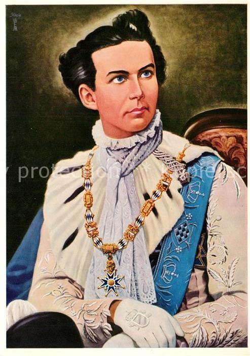 Ludwig II Georgirittertracht