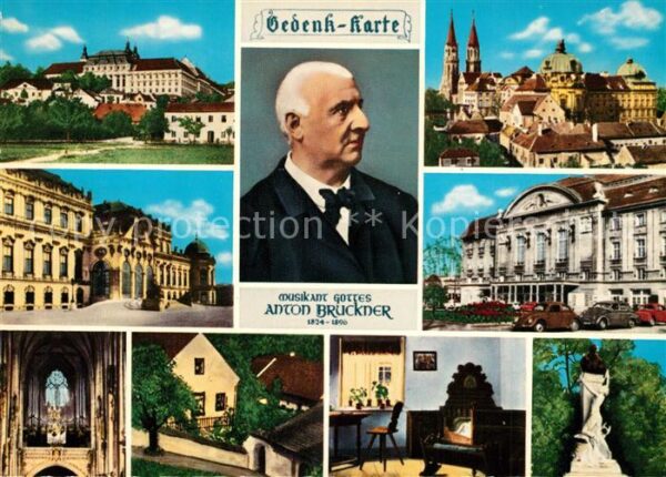 Komponist Anton Brückner Schloss Belvedere Wien K