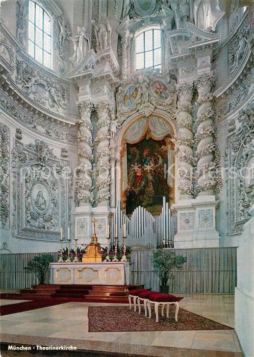 Kirchenorgel München Theatinerkirche