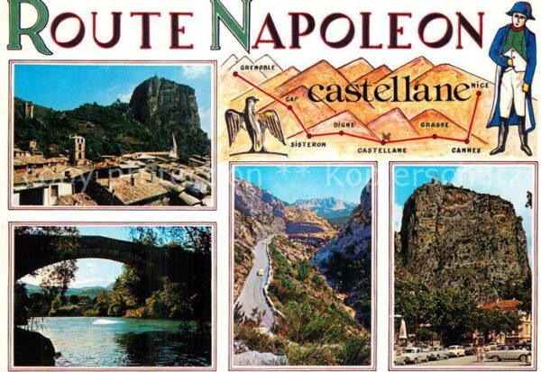Napoleon Bonaparte Route Napoleon Castellane