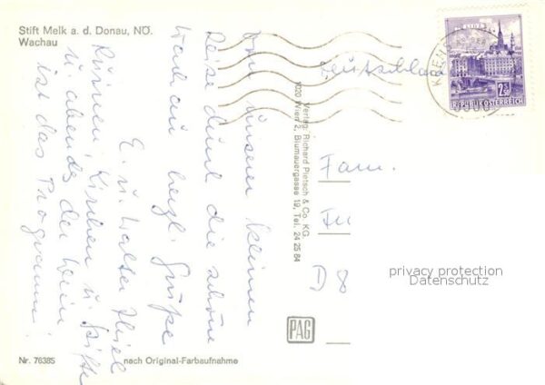 Dampfer Seitenrad Stift Melk Donau Wachau – Bild 2