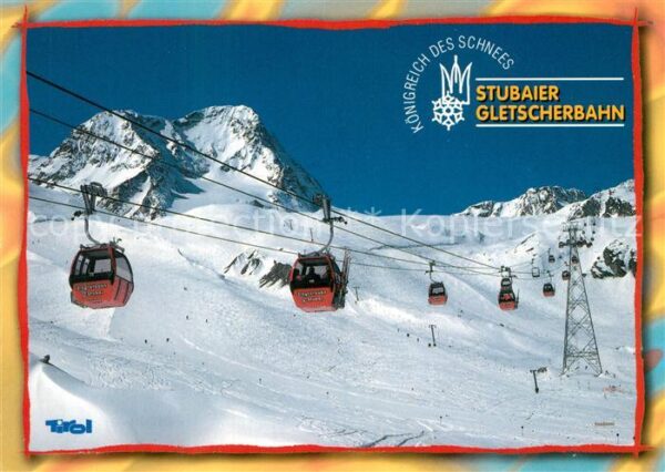 Seilbahn Stubaier Gletscherbahn Schaufelspitze