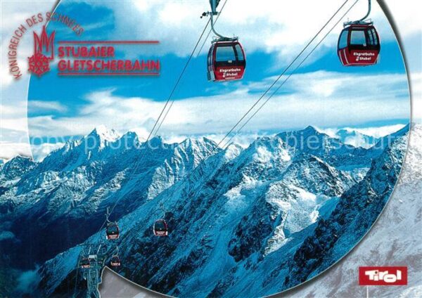 Seilbahn Eisgratbahn Stubaier Gletscherbahn Habi