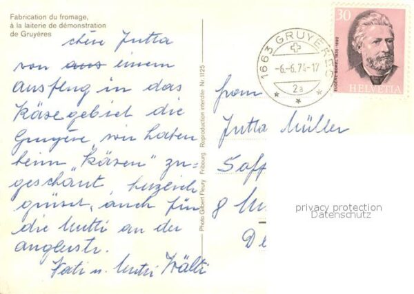 Kaese Kaeserei Gruyere Fabrication du Fromage – Bild 2
