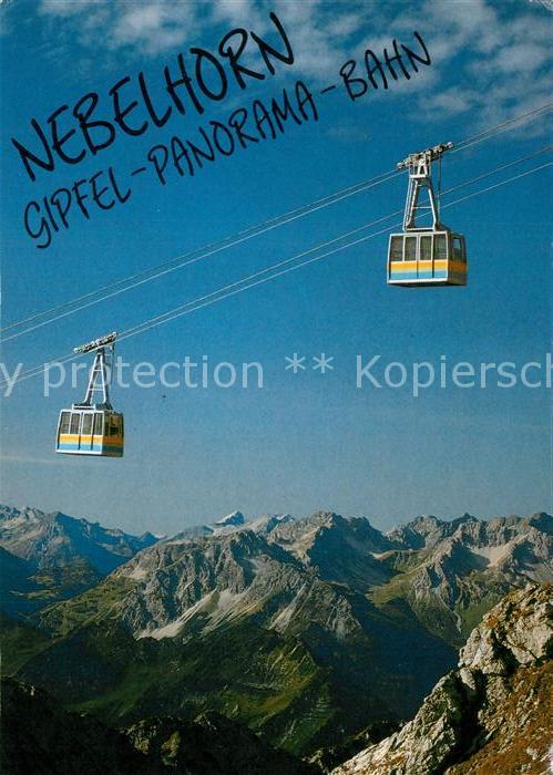 Seilbahn Nebelhorn Gipfel-Panorama-Bahn