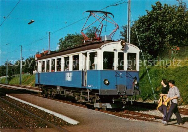 Eisenbahn Be 4/4 7 Birsigtalbahn