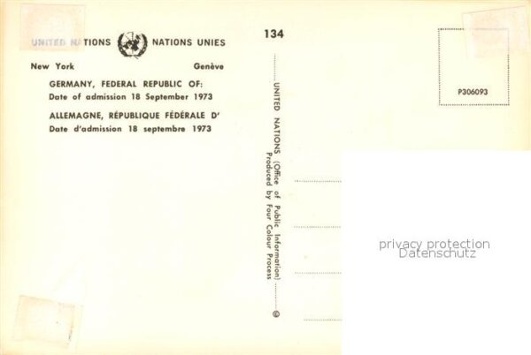Politik United Nations Germany New York Geneve – Bild 2