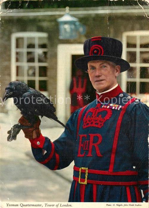Leibgarde Wache Tower Ravens Tower of London Yeoman Qua