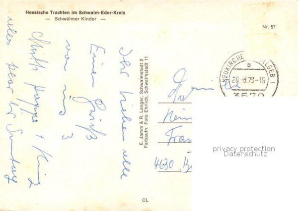 Trachten Hessen Schwalm-Eder-Kreis Kinder – Bild 2
