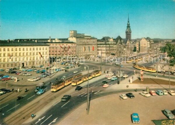 Strassenbahn Leipzig Friedrich-Engels-Platz