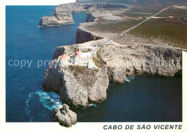 Leuchtturm Lighthouse Cabo de Sao Vicente Algarve Fliegeraufn