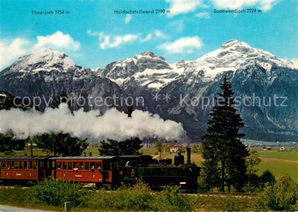 Eisenbahn Zillertal Rofangebirge