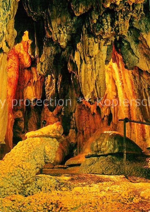 Hoehlen Caves Grottes Höllgrotten Baar Dom mit Krokodil