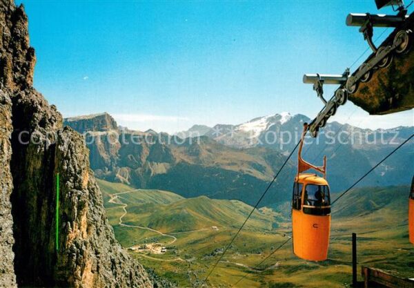 Seilbahn Dolomiti Passo Sella Sassolungo