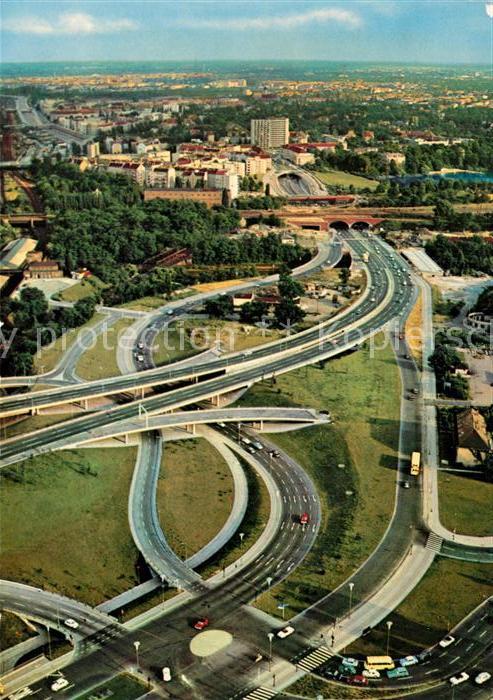 Autobahn Berlin Stadtautobahnverteiler Avus Flie