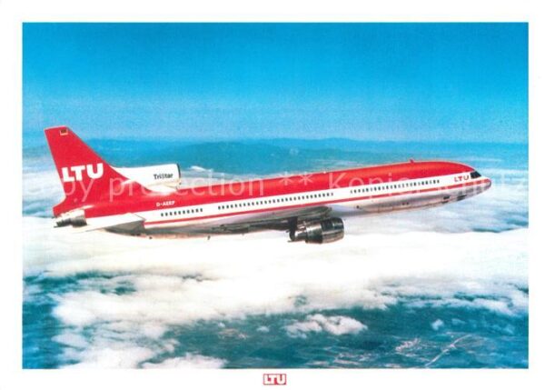 Flugzeuge Zivil LTU Tristar L-1011-1