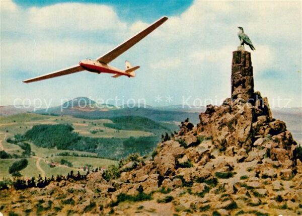 Segelflug Gliding Vol-Voile Vuolo-a-Vela Rhön Wasserkuppe Segelflieger Fliegerde