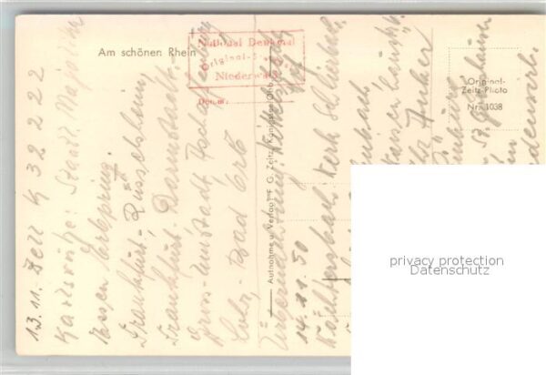 Foto Zeitz F.G. Nr. 1038 Rhein- und Nahetal – Bild 2
