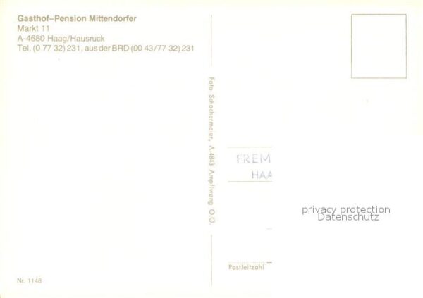 Haag Hausruck Gasthof Pension Mittendorfer Gastraum T – Bild 2