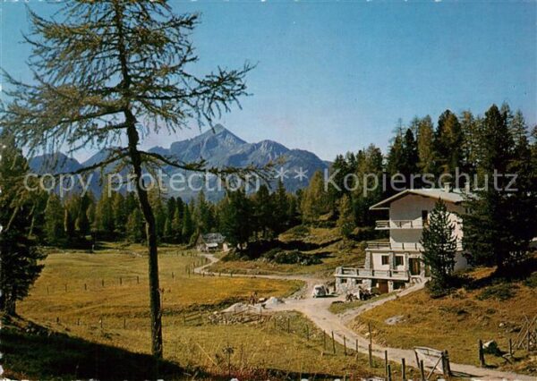 Radstaedter Tauern Tauernhof mit Steinfeldspitze