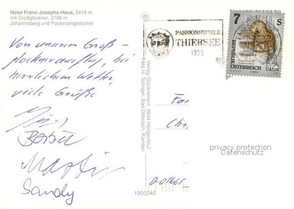 Grossglockner Hotel Franz Josephs Haus – Bild 2