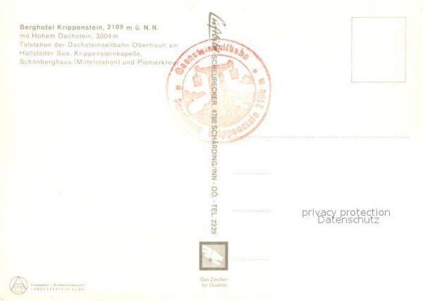 Obertraun Berghotel Krippenstein Hoher Dachstein – Bild 2