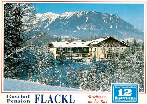 Reichenau Rax Gasthof Pension Flackl
