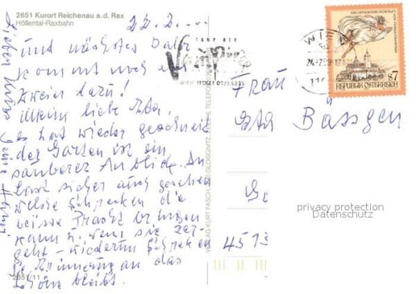Reichenau Rax Panorama Höllental Raxbahn Kanu im Wild – Bild 2