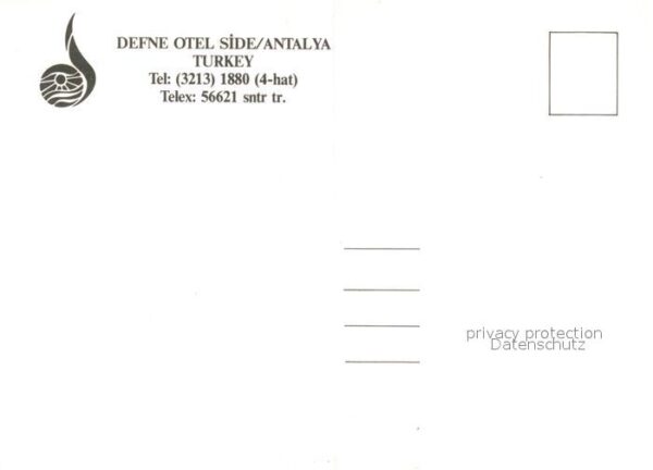 Side Antalya Defne Otel Swimmingpool Strand – Bild 2