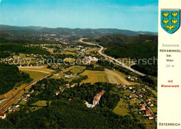 Wien Sanatorium Rekawinkel mit Wienerwald Fl