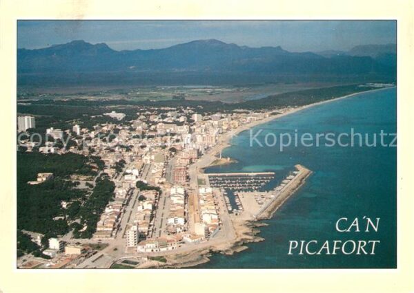 Can Picafort Mallorca Fliegeraufnahme