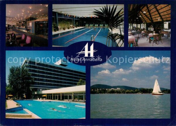 Balatonfuered Hotel Annabella Schwimbad Speisesaal Pa