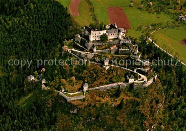 Hochosterwitz Burg Fliegeraufnahme