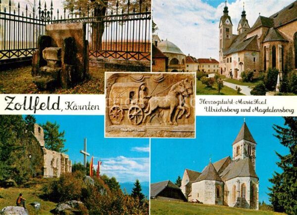 Zollfeld Herzogstuhl Maria Saal Ulrichsberg und