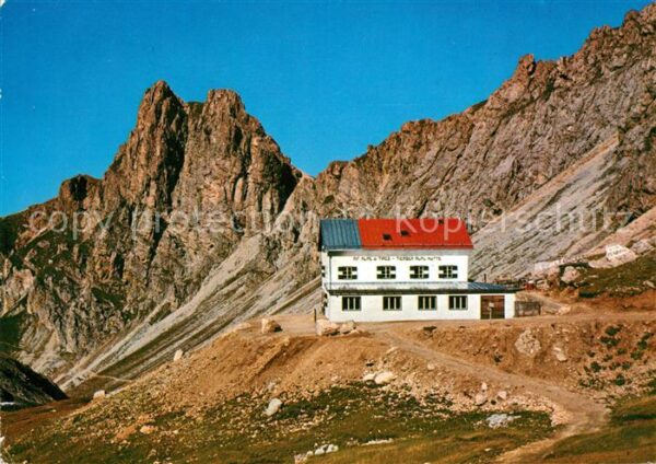 Tierser Tal Schutzhaus Tierser Alpl mit Roterdspitz