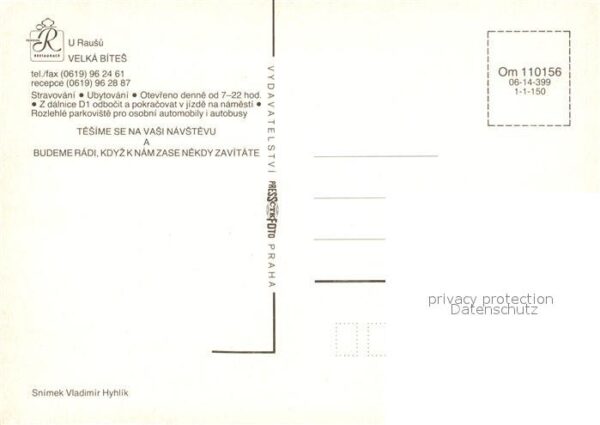 Velka Bites Pension Restaurace U Rausu – Bild 2