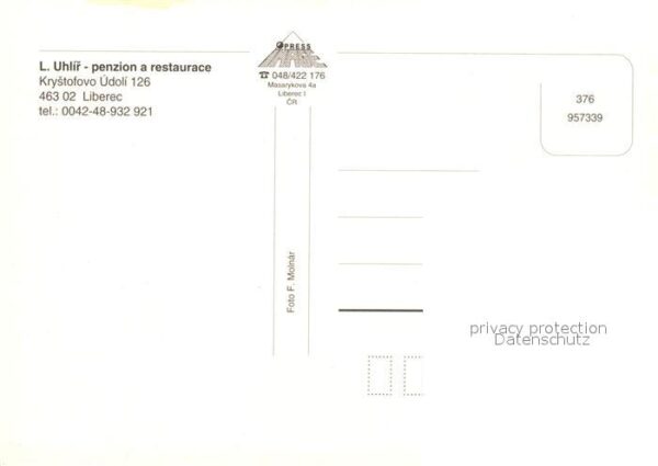 Liberec Penzion Restaurace U Uhliru – Bild 2