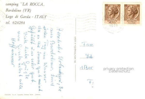 Bardolino Lago di Garda Camping La Rocca Badesteg Gardasee – Bild 2