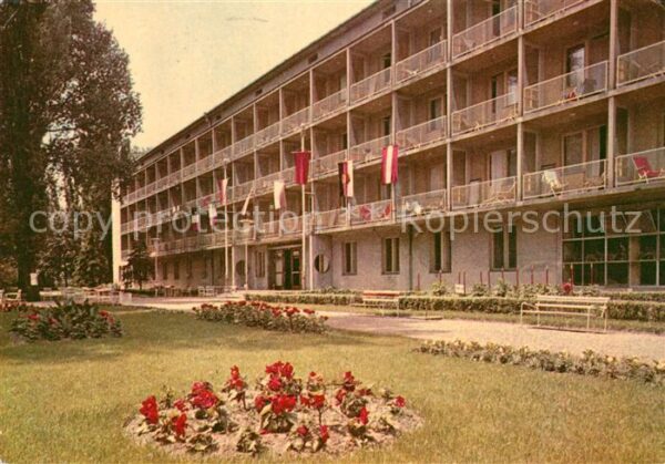 Balatonlelle SZOT Majus 1. üdülö 1. Mai Erholungshei