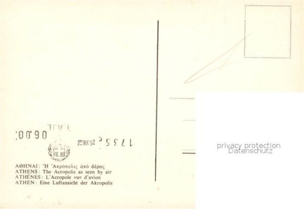 Athenes Athen Akropolis Fliegeraufnahme – Bild 2