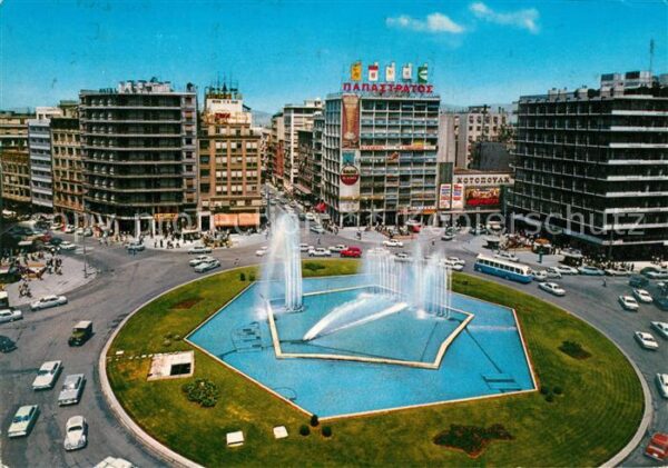 Athenes Athen Omonia Platz