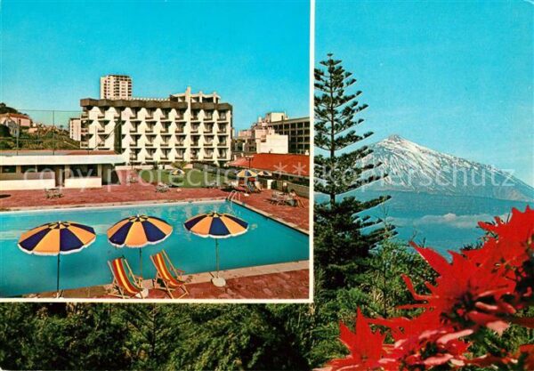 Puerto de la Cruz Hotel Xibana Park Swimming Pool Vulkan