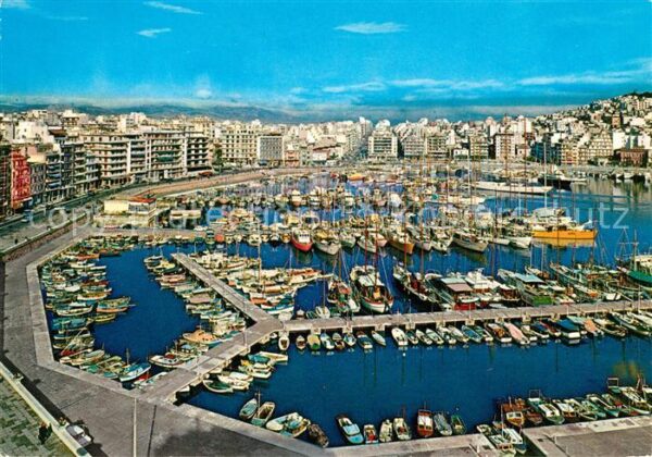 Piraeus Passalimani Hafen Fliegeraufnahme
