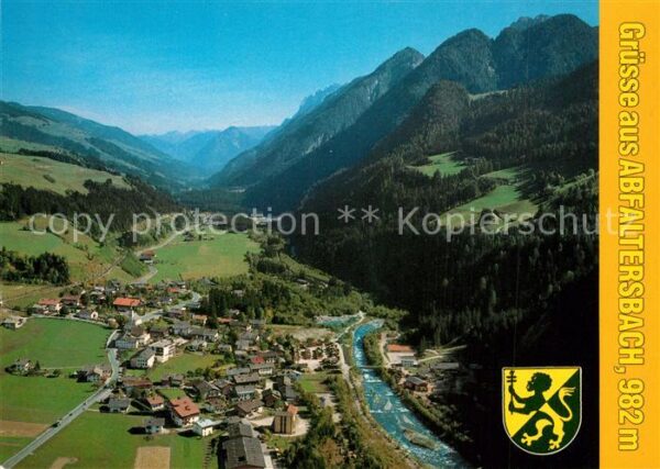 Abfaltersbach Panorama Pustertal Alpen Fliegeraufnahm