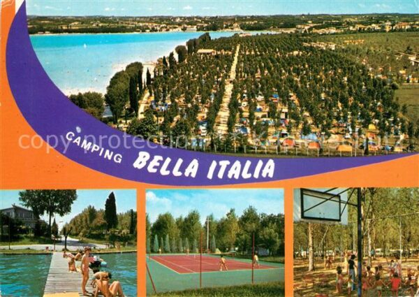 Peschiera del Garda Camping Bella Italia Strand Badesteg Te